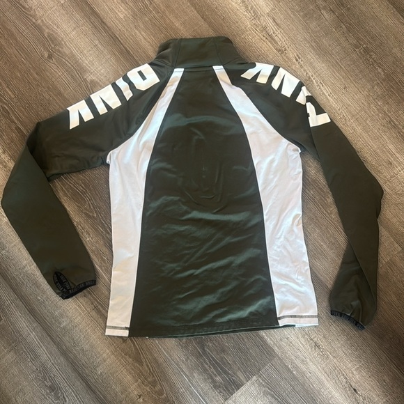 PINK Victoria's Secret Olive and White Jacket - Picture 4 of 5